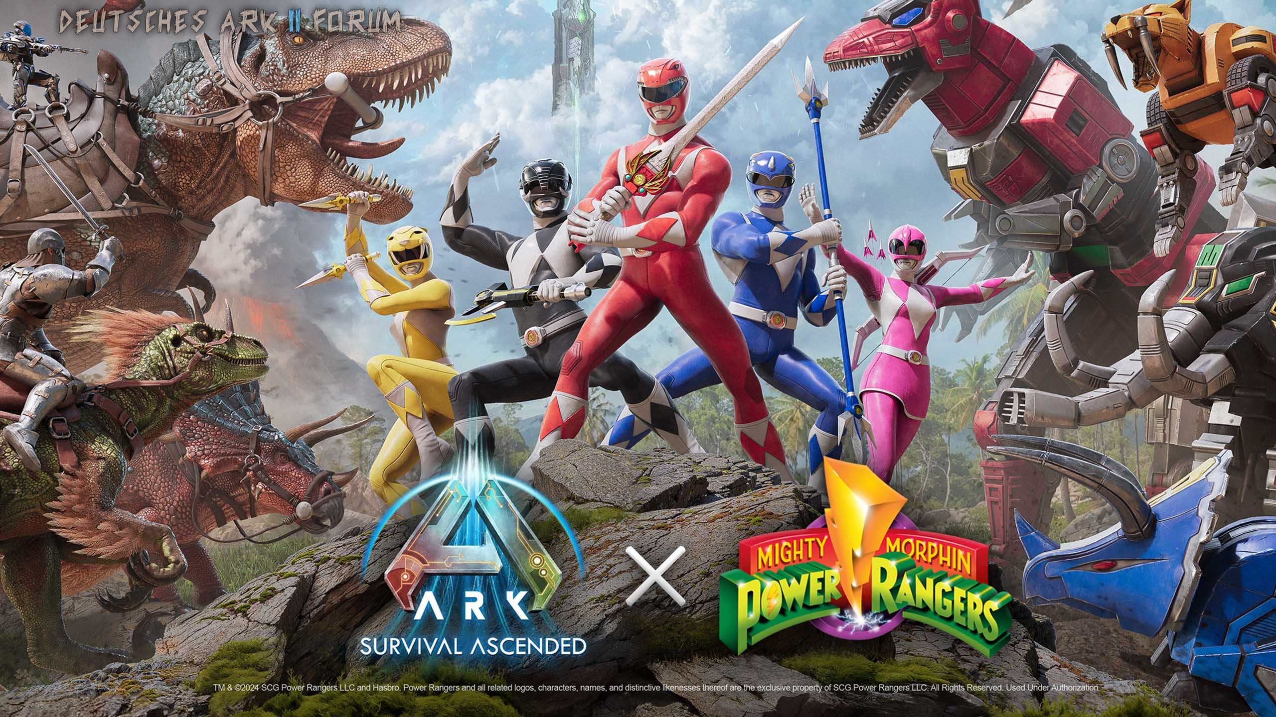 Mehr Informationen zu "'ARK x Power Rangers' und der Start von Club ARK heute!"