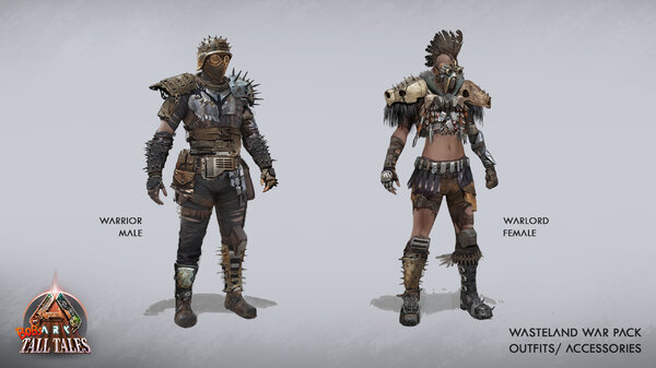 Maske und Armor - Wasteland War Pack