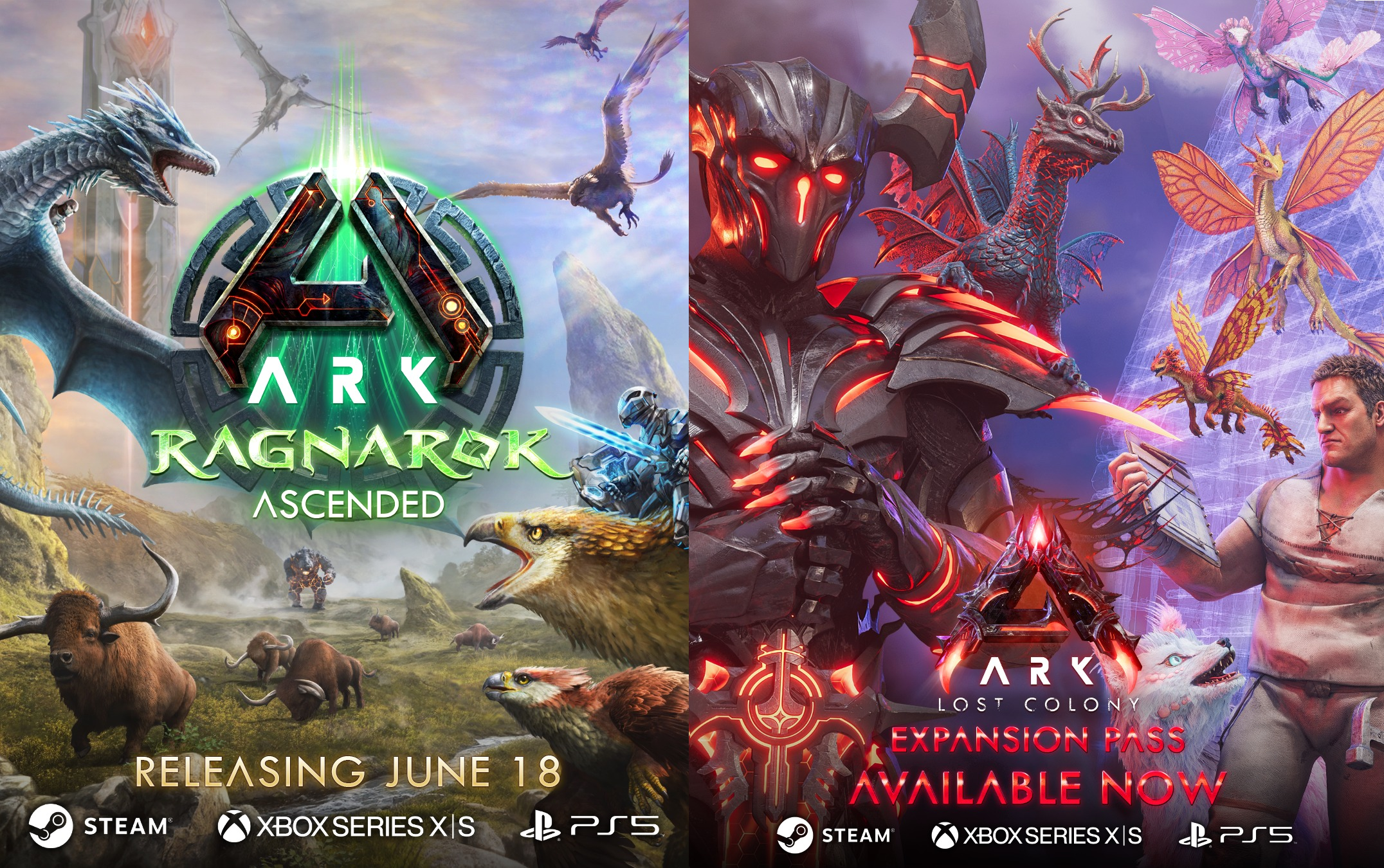 Mehr Informationen zu "Ragnarok Ascended und Lost Colony Expansion Pass sind jetzt live!"