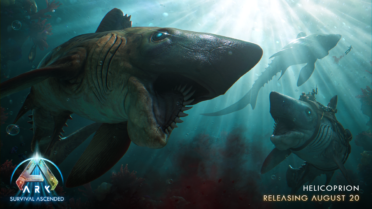 Mehr Informationen zu "Wir stellen vor: Helicoprion aus ARK: Additions!"
