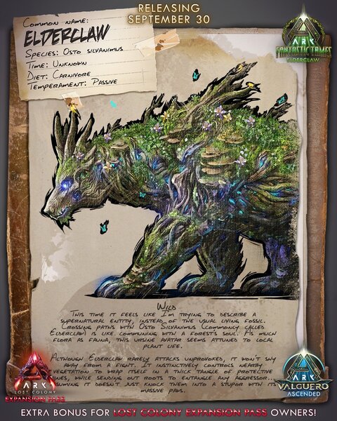 Dossier Elderclaw Wallpaper klein