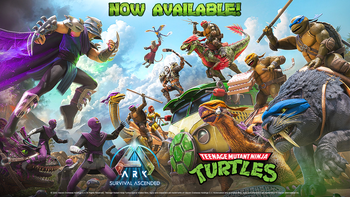 Mehr Informationen zu "ARK x Teenage Mutant Ninja Turtles ist jetzt herausgekommen!"
