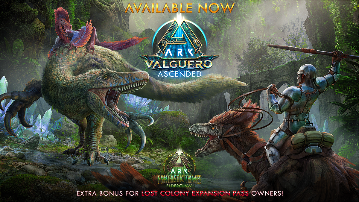 Mehr Informationen zu "Valguero Ascended und Fantastic Tames: Elderclaw sind jetzt live!"