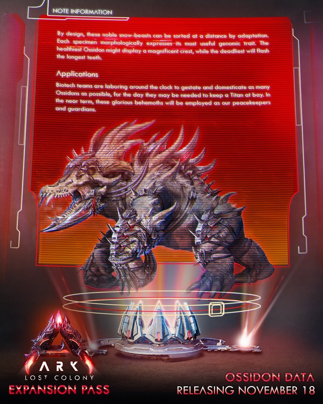 Data Ossidon in klein