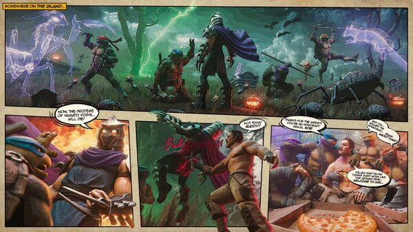ARK x TMNT Comic