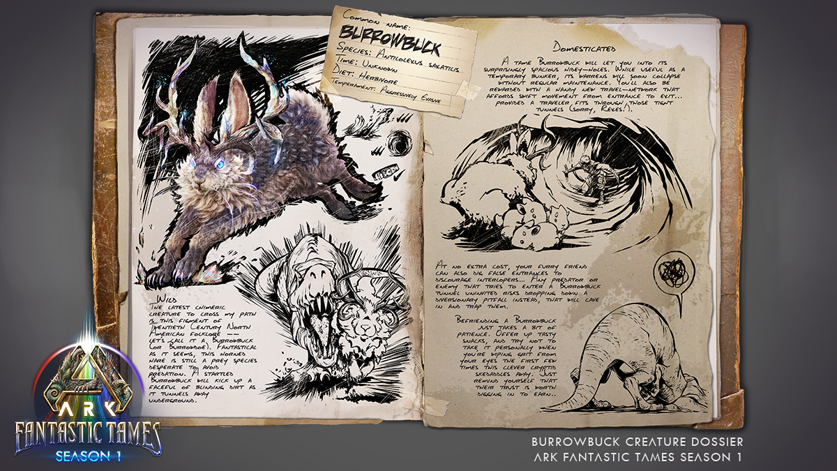Mehr Informationen zu "Burrowbuck, der trickreiche Tunnelbewohner"