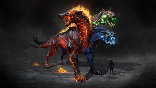 ASA_Fantastic Tames Cerberax Wallpaper