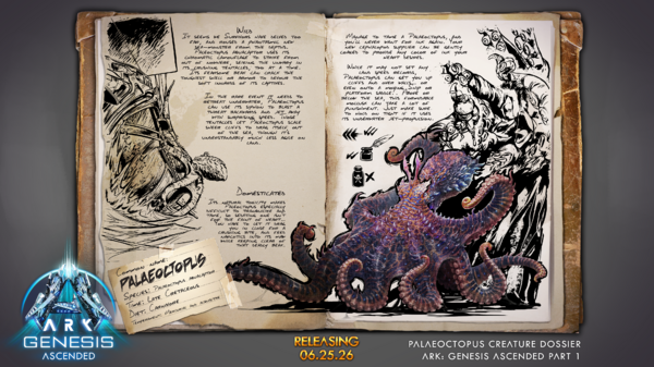 Dossier Palaeoctopus mit Logo