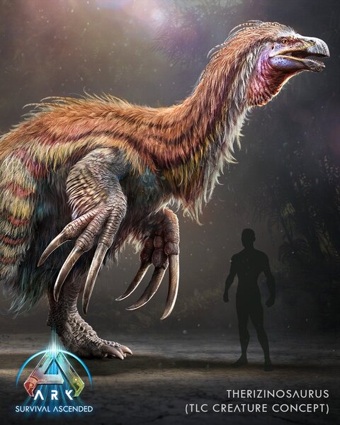 ASA Therizinosaurus in klein