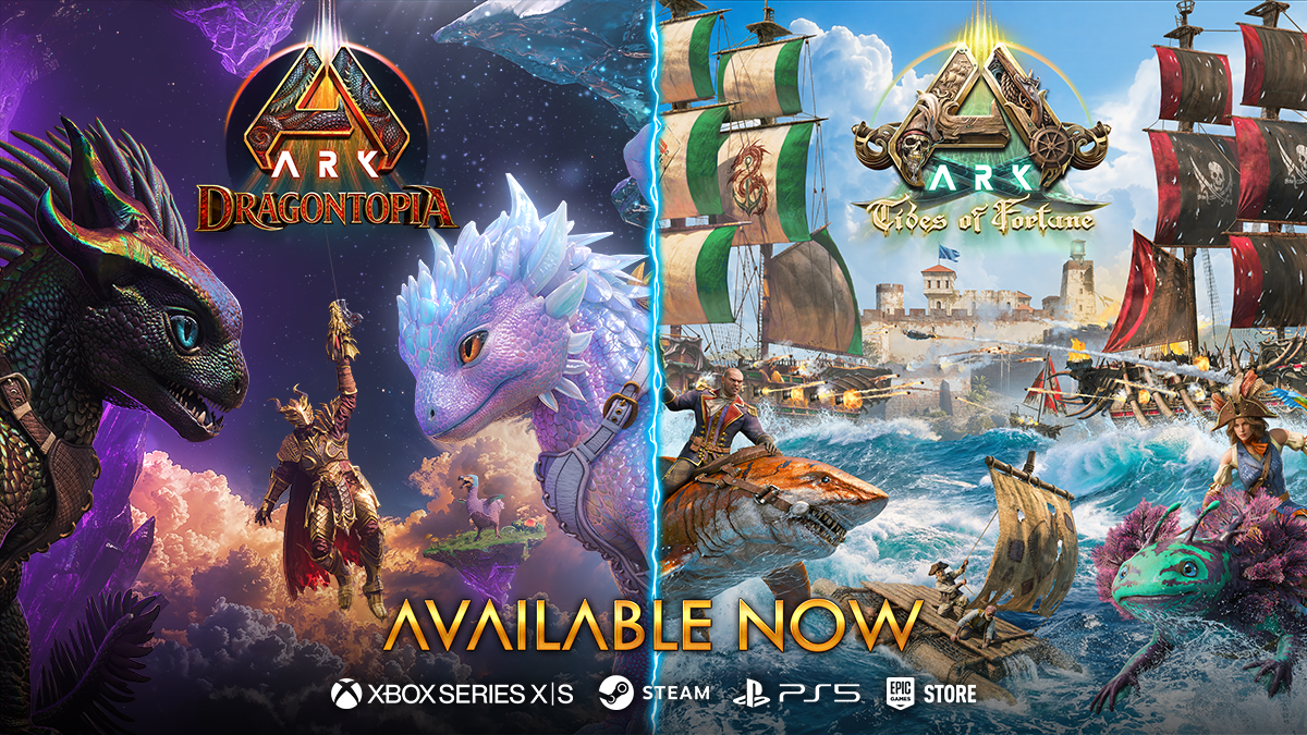 Mehr Informationen zu "ARK Tides of Fortune, Dragontopia and Genesis Part 1 sind jetzt verfügbar!"