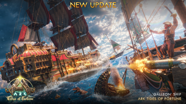 ASA Galleon Wallpaper mit Logo