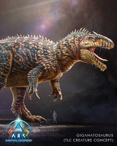 ASA Giganatosaurus in klein