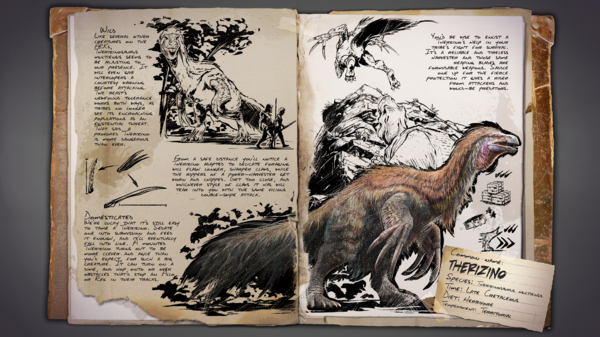 Dossier Therizinosaurus